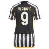 Original Fußballtrikot Juventus 2023-24 Vlahovic 9 Heimtrikot Für Damen
